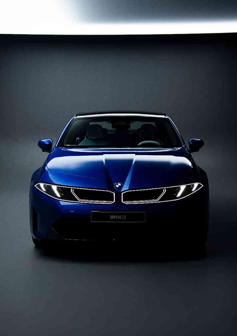 Front view of 2027 BMW i3 Sedan.