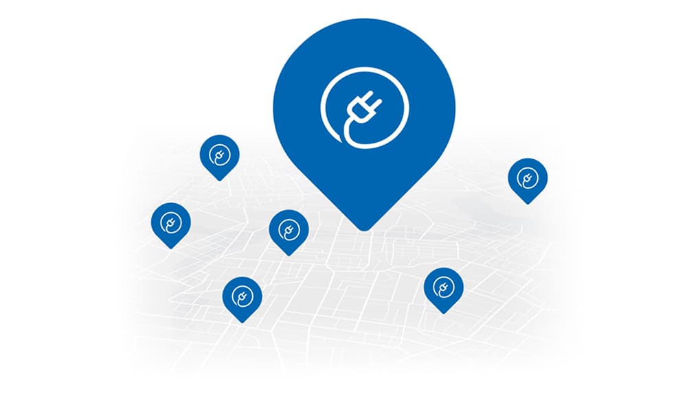 BMW Charging Points Map