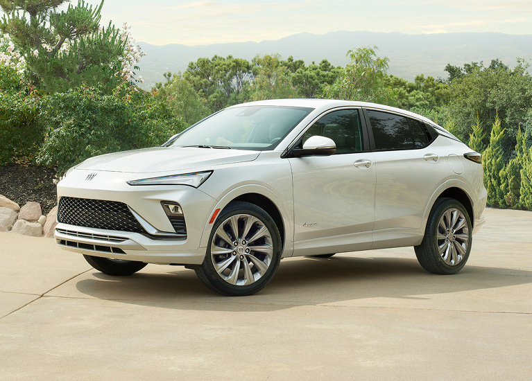 Exterior shot of a Buick SUV