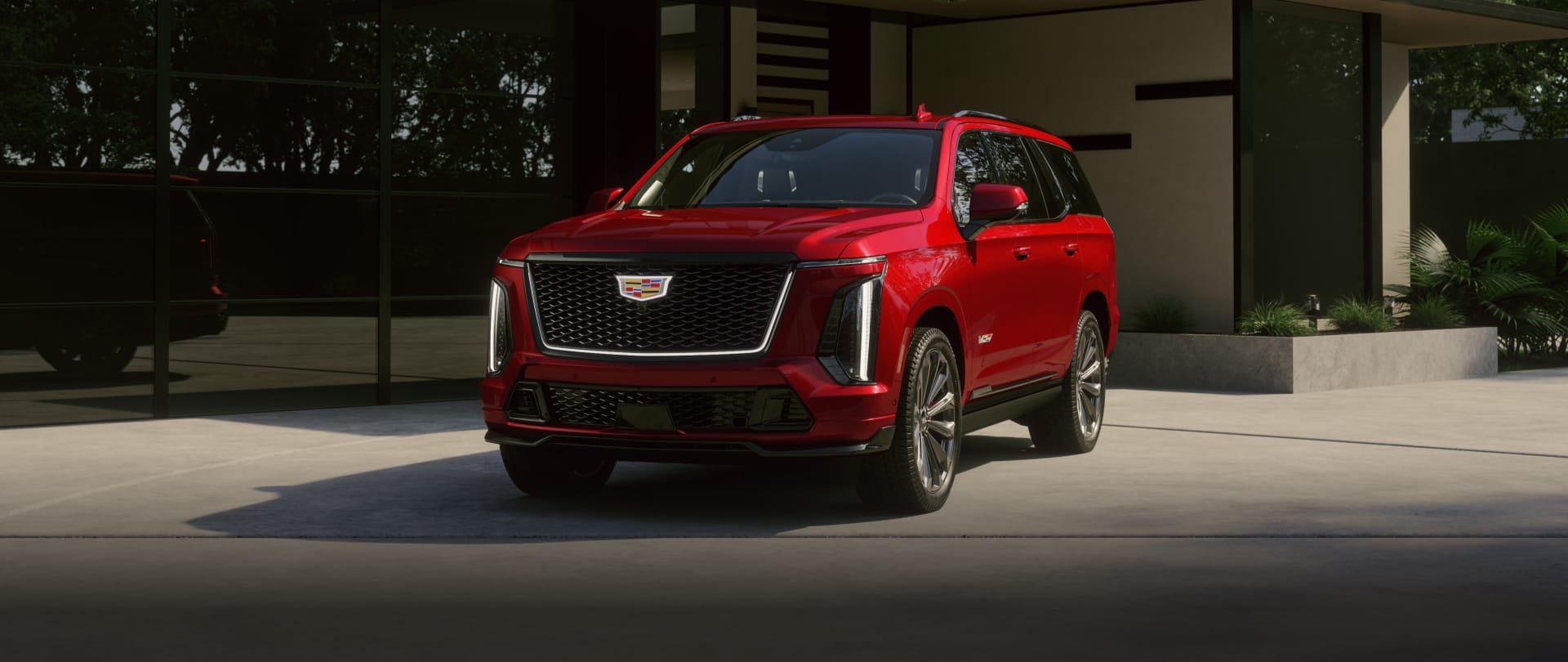 Parked Escalade-V
