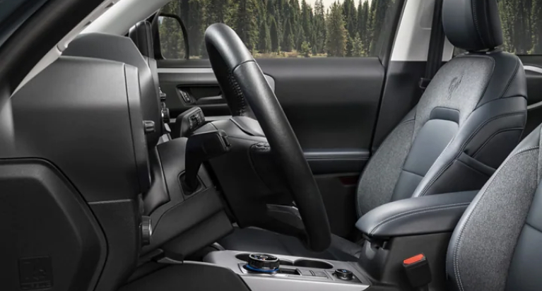 An interior shot of Ford Bronco Sport