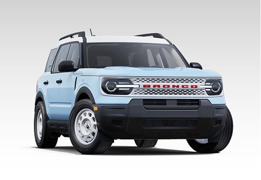 A blue Ford Bronco® Sport Heritage SUV