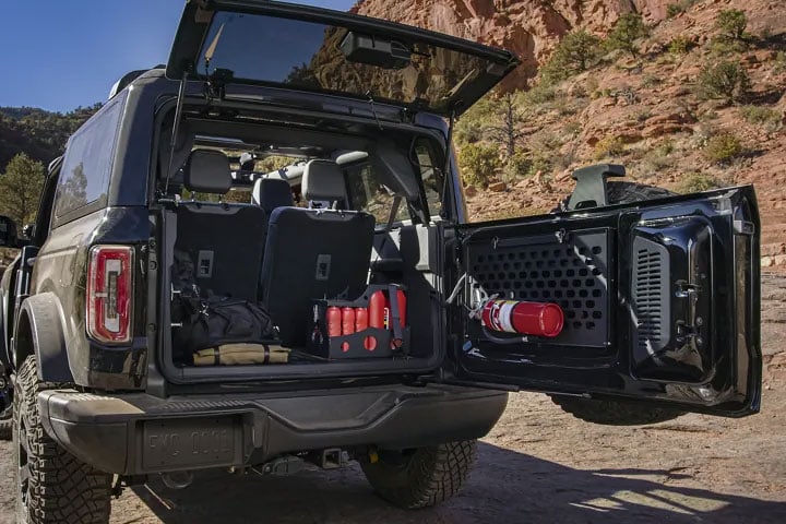 2022 Ford Bronco rear tailgate