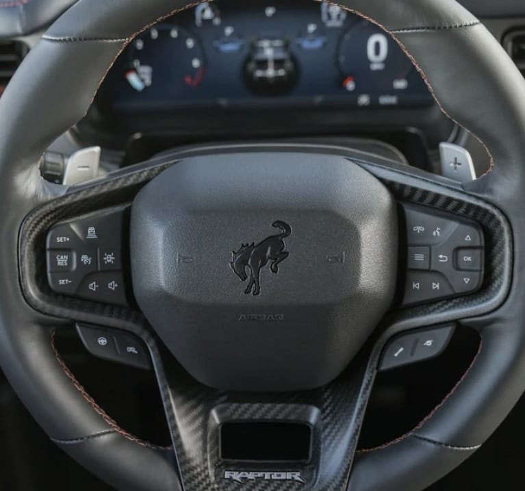 2023 Ford Bronco steering wheel
