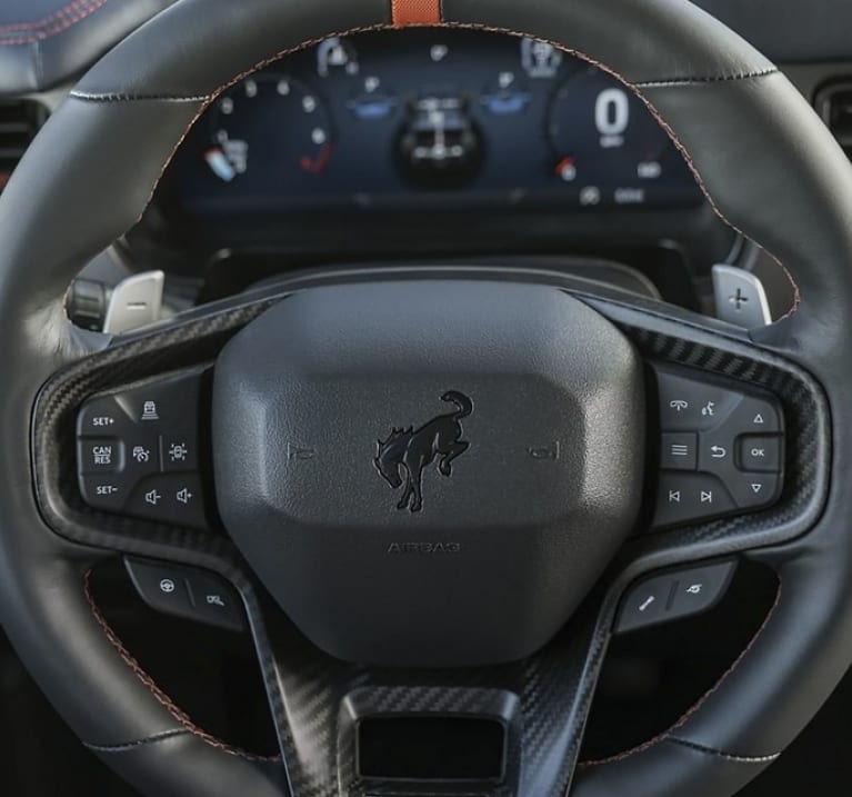 2023 Ford Bronco steering wheel