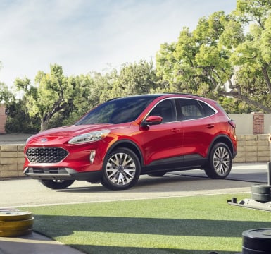 2022 Ford Escape parked in a driveway