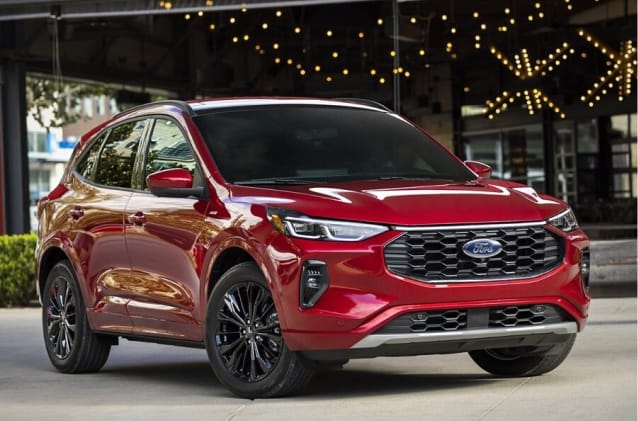 Red Ford Escape