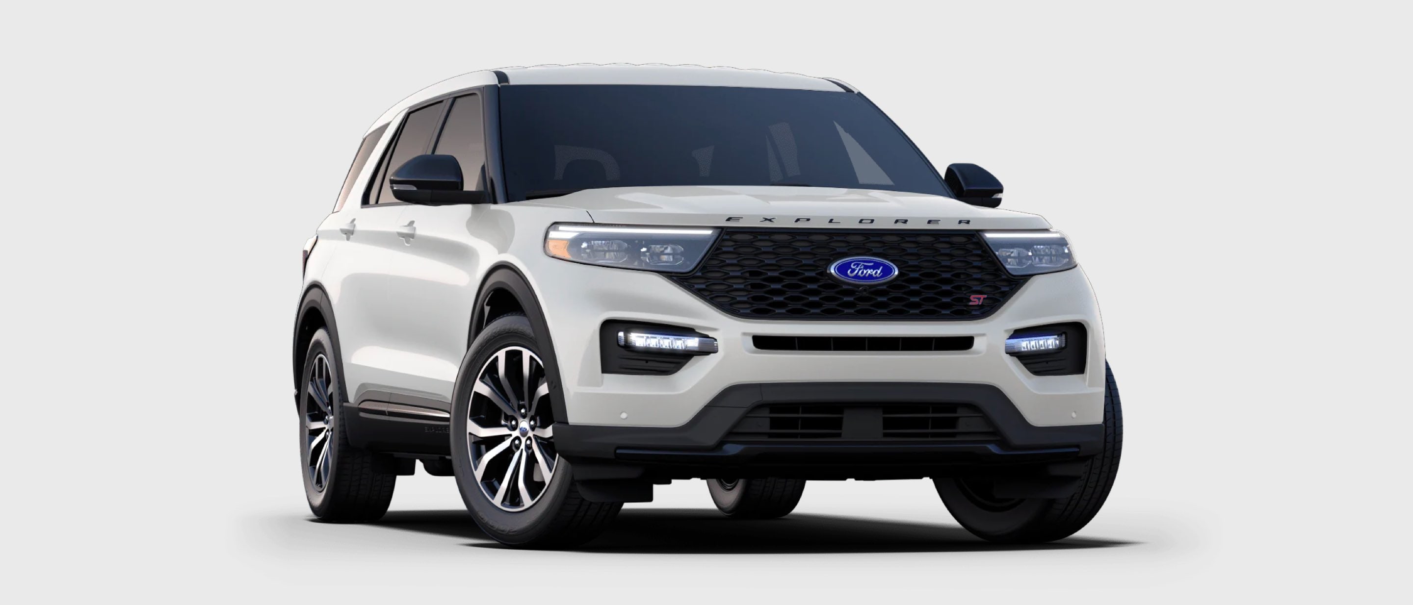 2021 Ford Explorer ST in Star White