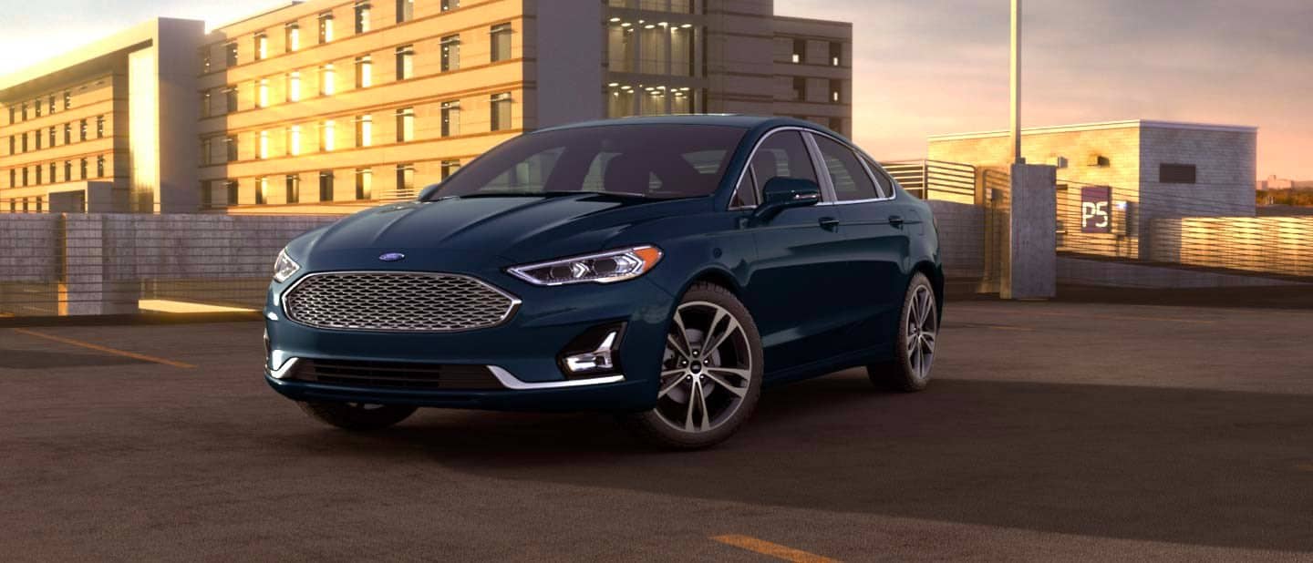 Alto Blue Ford Fusion Hybrid
