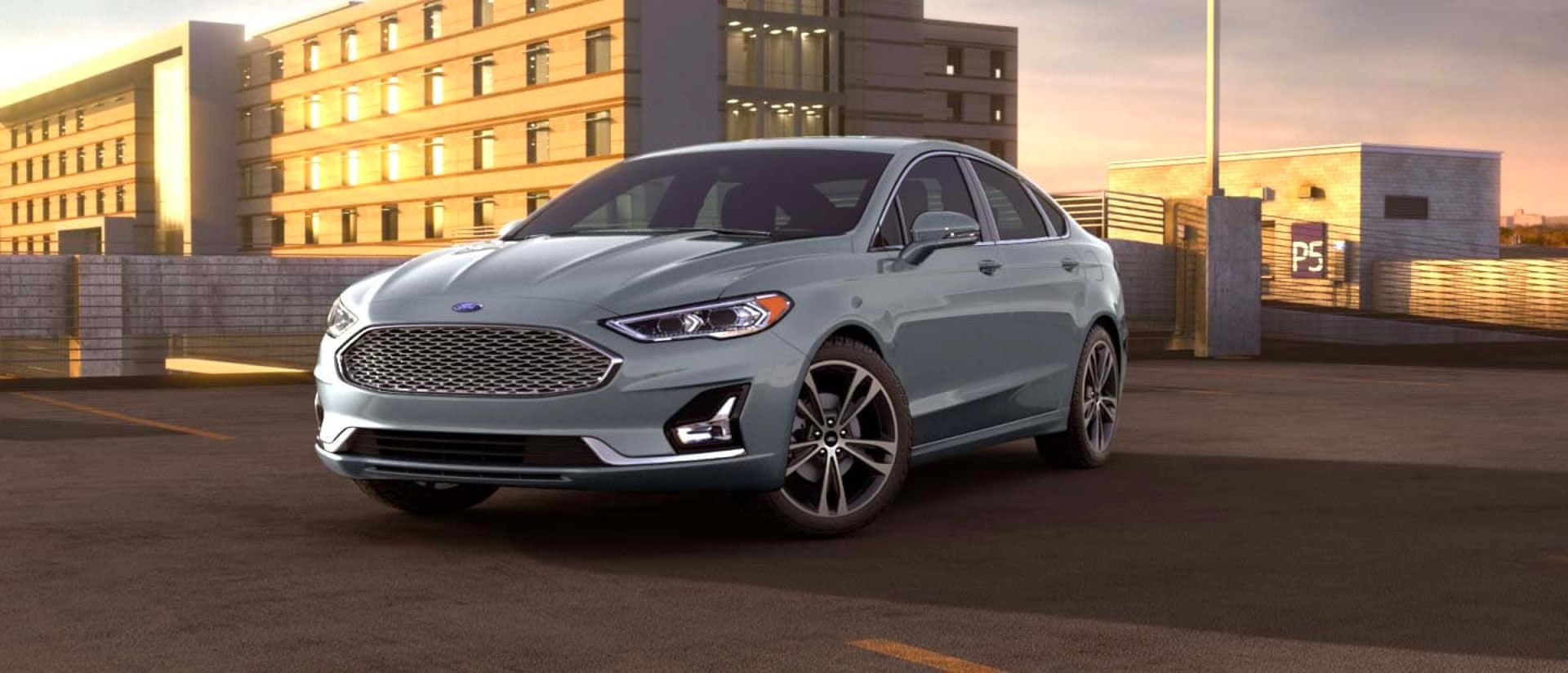 2020 Ford Fusion in Iconic Silver