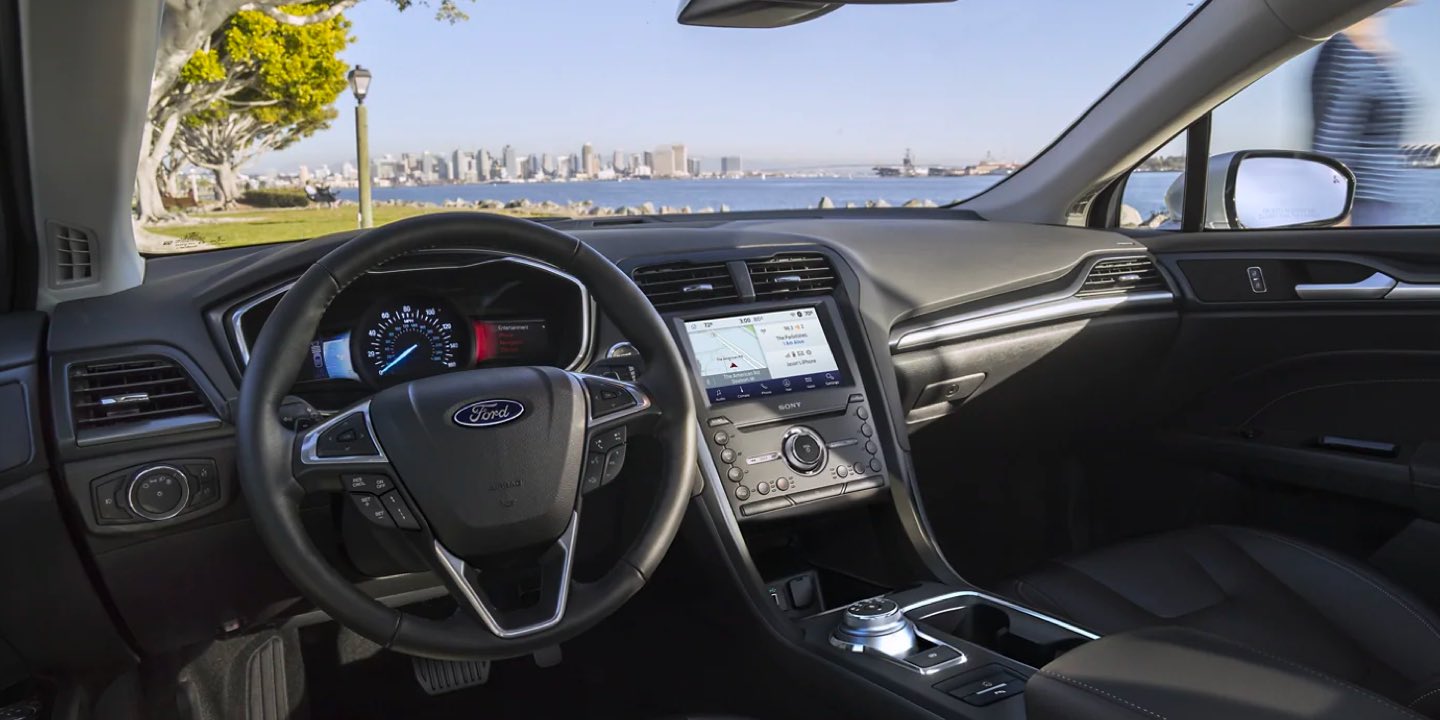 2020 Ford Fusion interior