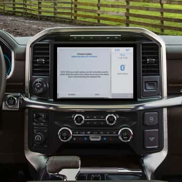 Ford F-150 dashboard