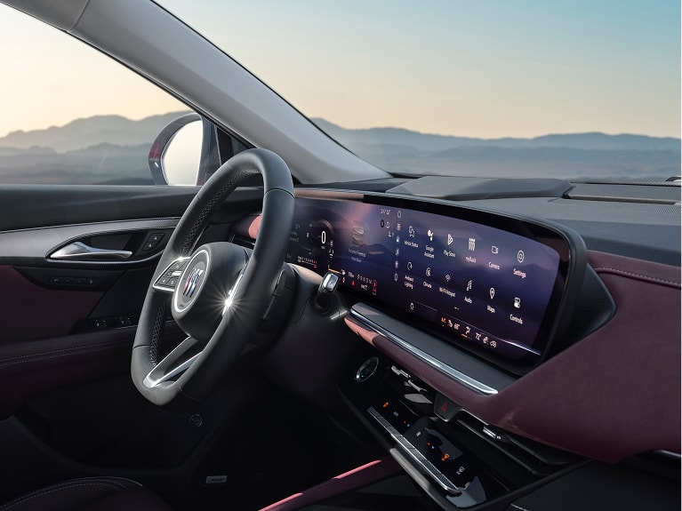 30" Diagonal Screen on the Envision dash