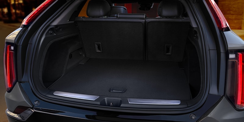 Cadillac OPTIQ rear cargo space