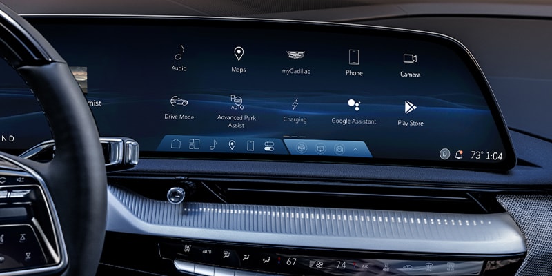Cadillac OPTIQ 33” diagonal advanced LED display