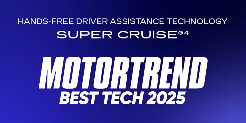MotorTrend’s Best Tech 2025 Award for Super Cruise