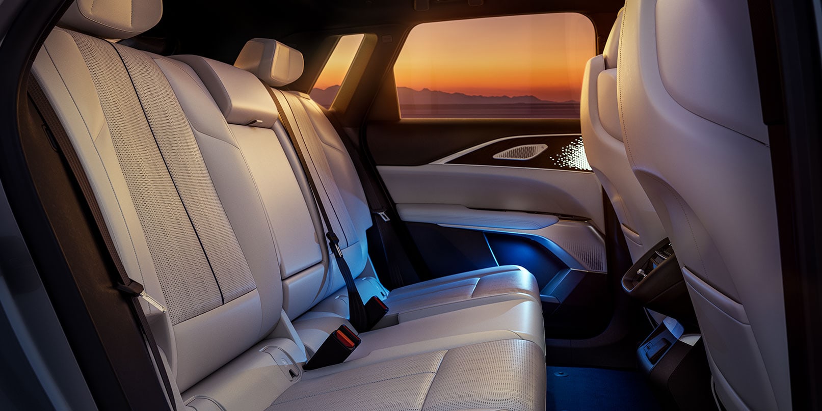 2023 Cadillac Lyriq rear seating