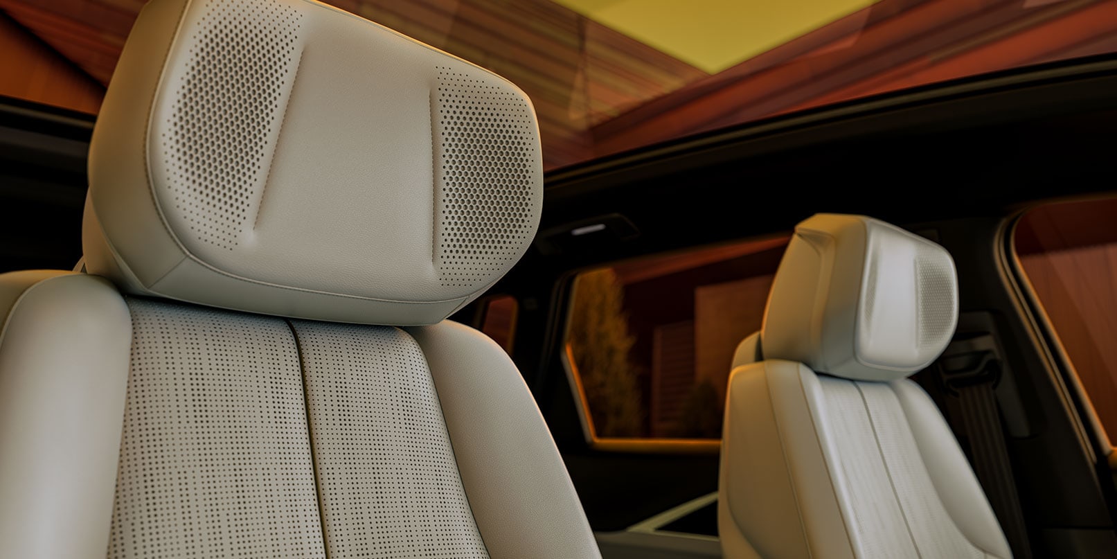 2023 Cadillac Lyriq headrests