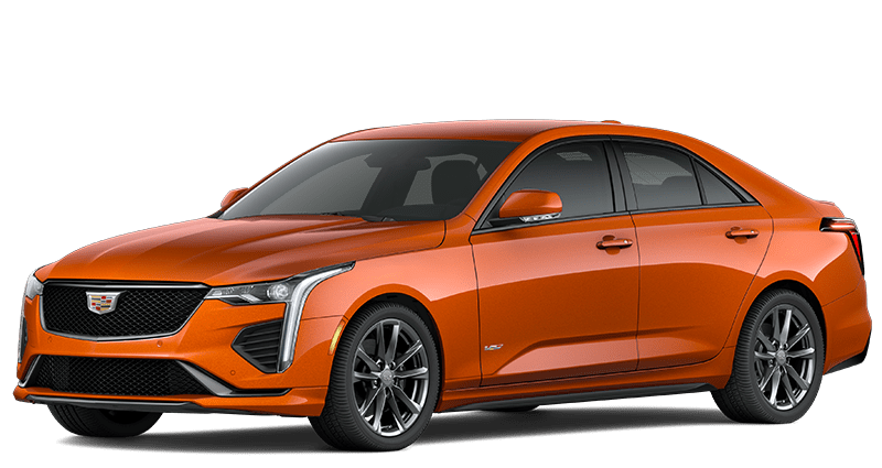 2023 Cadillac CT4-V in Blaze Orange Metallic
