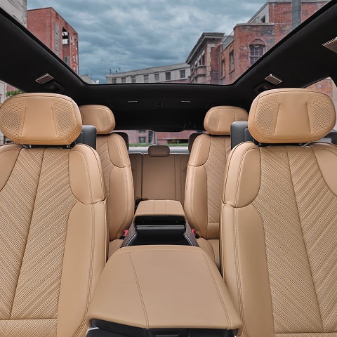 2026 Cadillac IQ interior and sunroof