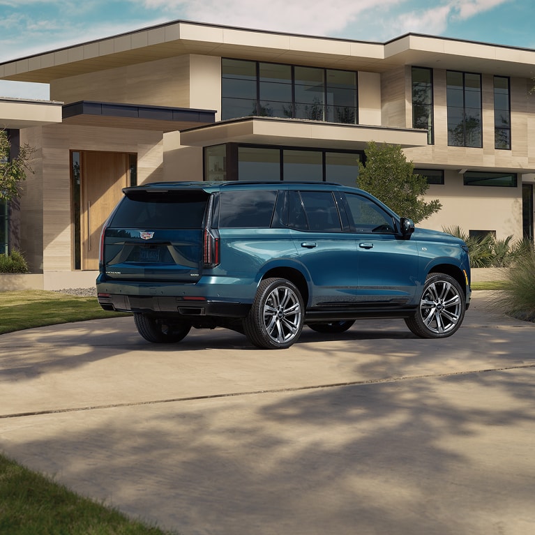 2026 ESCALADE rear 3/4 angle