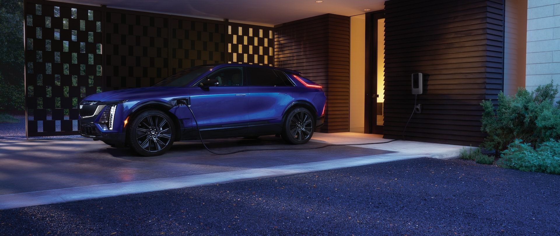 2025 Cadillac LYRIQ parked in a driveway
