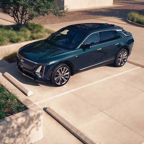 2026 Cadillac Lyriq in a parking lot