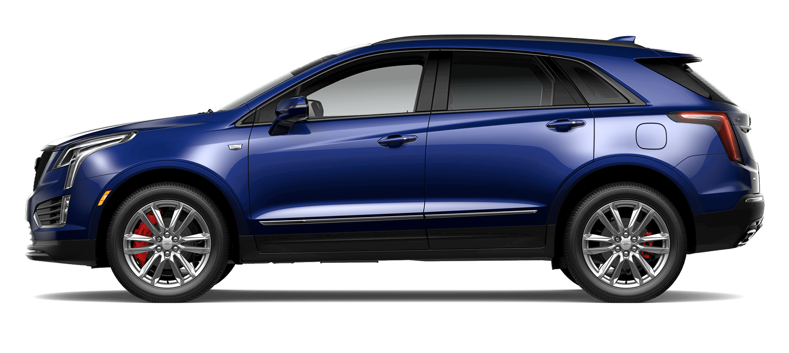 Profile View of a Blue 2026 XT5 in the Sport Trim