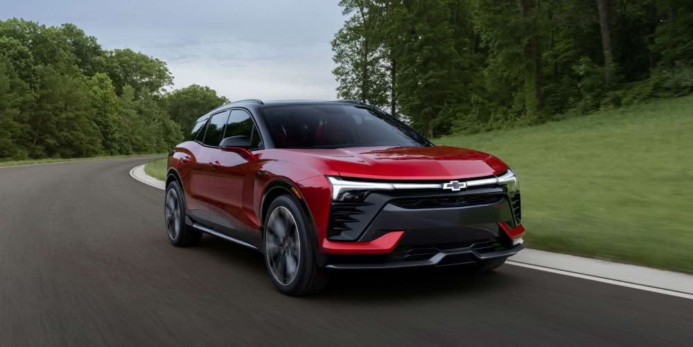 Blazer EV SS, equipped with Wide Open Watts (WOW mode),