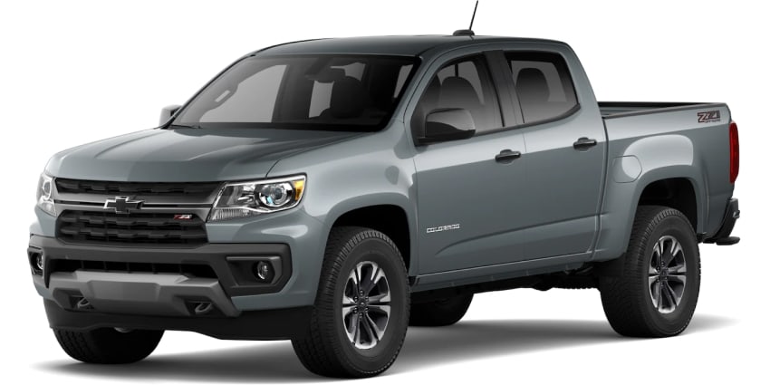 2022 Chevrolet Colorado in Satin Steel Metallic