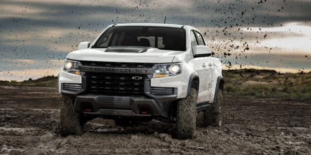2022 Chevy Colorado ZR2 offroading
