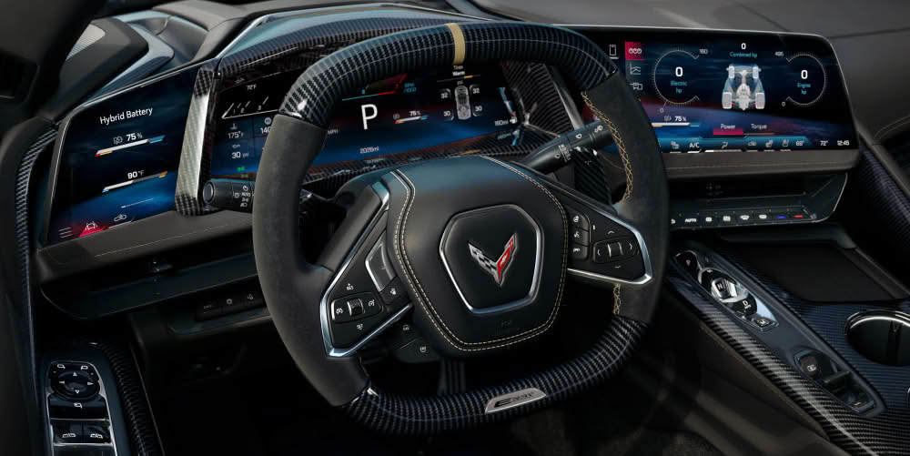 2026 Corvette E-Ray interior