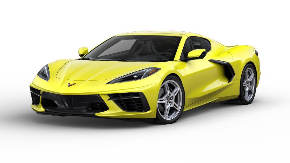 Accelerate Yellow Metallic Corvette