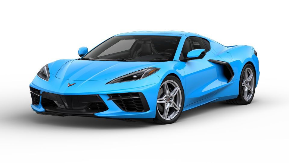 Rapid Blue Corvette