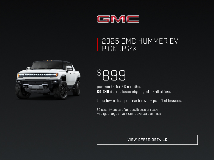 Hummer EV offer