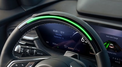 Super Cruise steering wheel