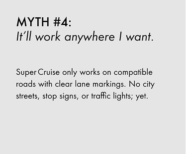Super Cruise myth text