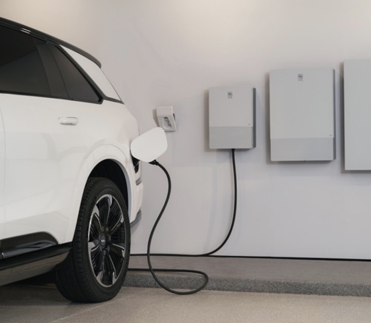 GM vehicle charging at home