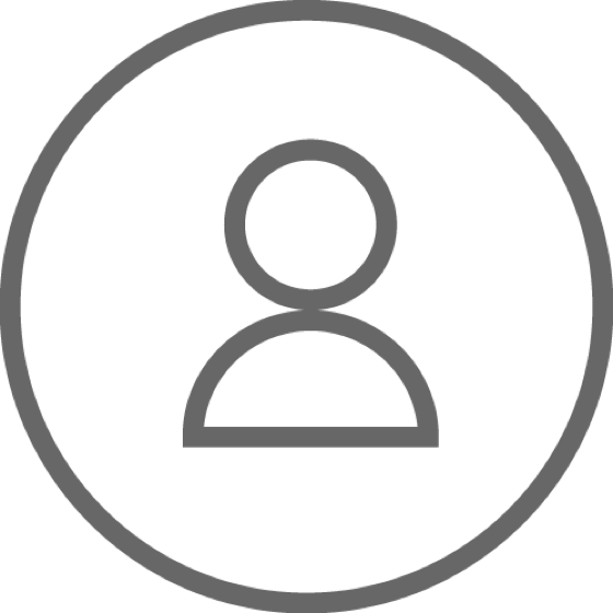 Icon with person outline and plus symbol