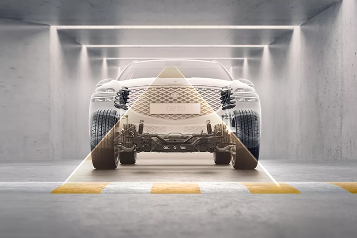 GV70 suspension illustration