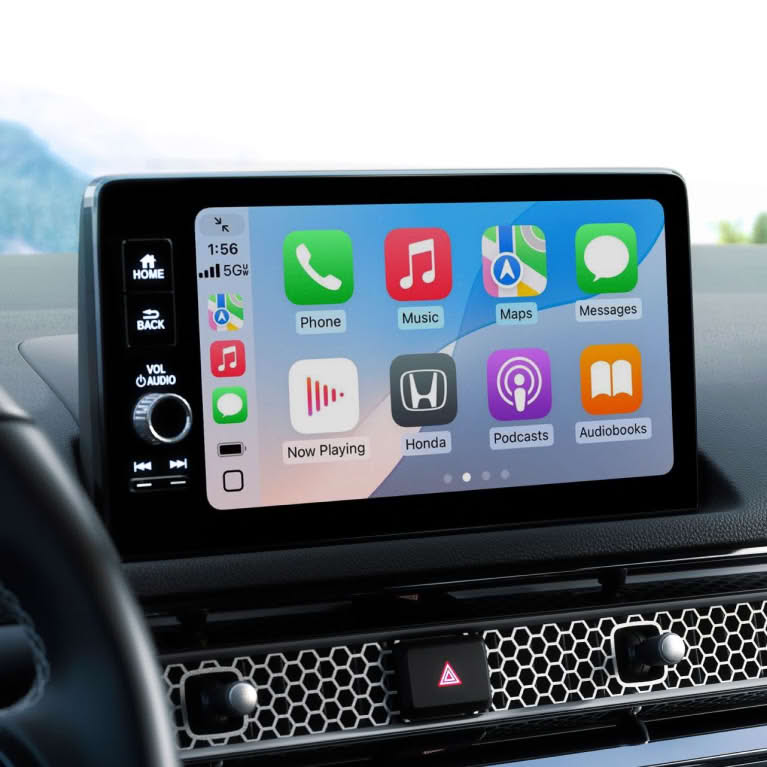 dashboard touch screen control