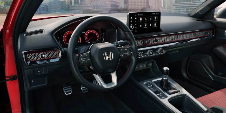 Honda Civic Si Interior View