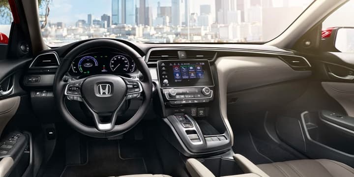 Interior shot from the backseat
