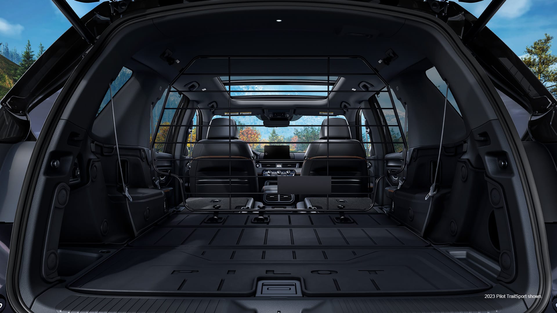 2023 All-New Pilot storage