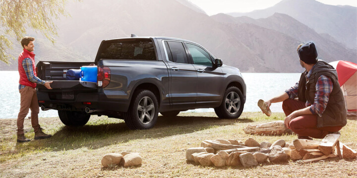 RTL-E Ridgeline in Modern Steel Metallic.