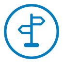 Signpost icon