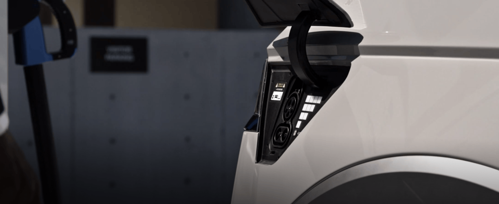 Hyundai EV charge port