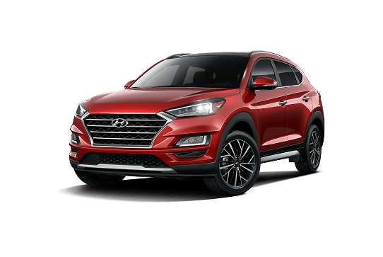 Red Hyundai SUV