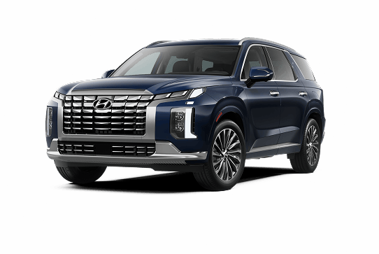 Blue Hyundai SUV