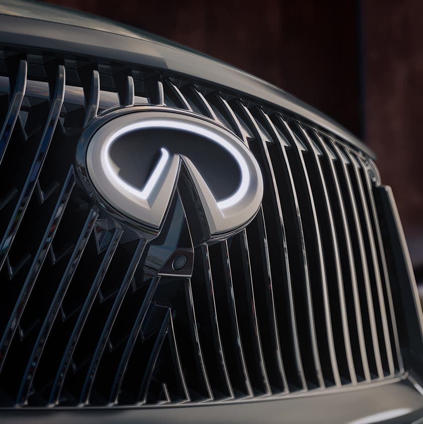 2026 INFINITI QX60 grille badge